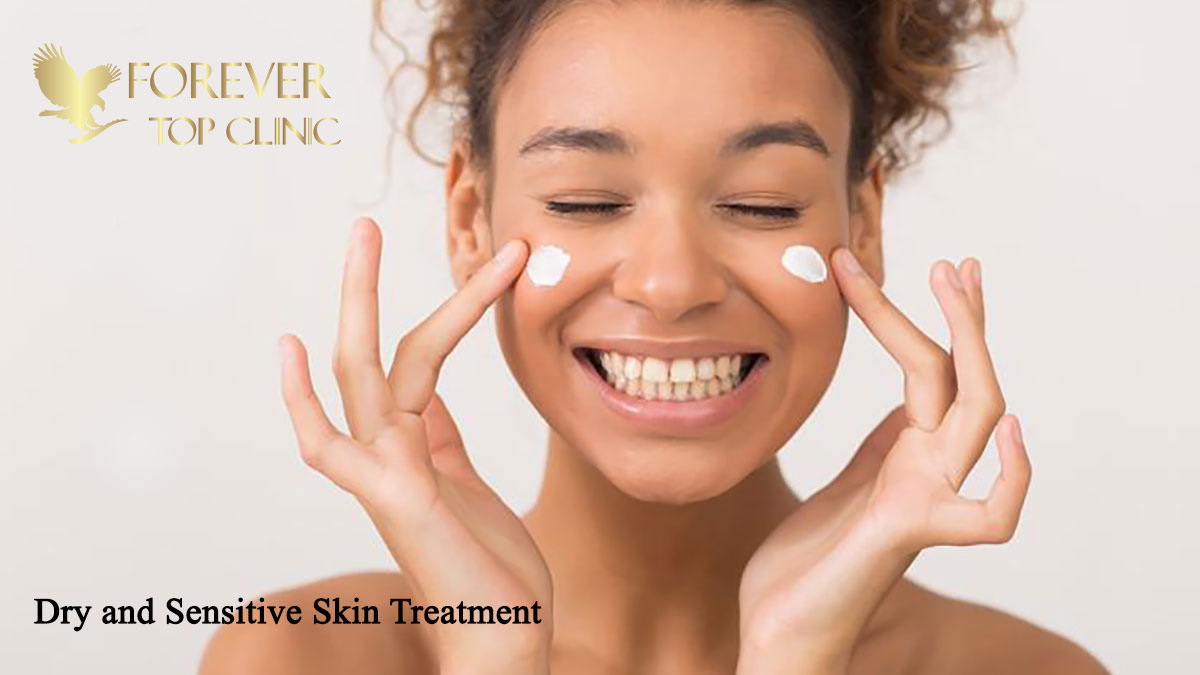 درمان پوست خشک و حساس